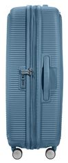 American Tourister Cestovný kufor na štyroch kolieskach SOUNDBOX SPINNER 77 EXP Stone Blue