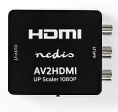 Nedis Prevodník 3xCINCH na HDMI VCON3456AT