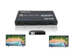 Gigablue  ULTRA 4K HDMI 2.0 HDR rozbočovač 1in-2out