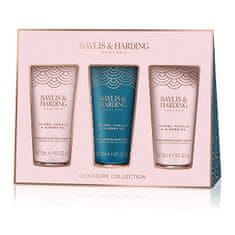 Baylis & Harding Súprava krémov na ruky Jojoba, vanilka & mandľový olej 3 ks