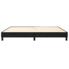 Vidaxl Rám na boxspring posteľ čierny 200x200 cm zamat