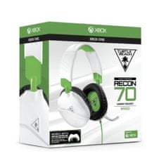 Turtle Beach Herné slúchadlá RECON 70X, biela, Xbox One, series S/X (PS5, Nintendo)