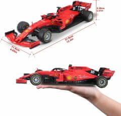 BBurago 1:18 Ferrari Racing F1 2019 SF90 #16 Charles Leclerc červená