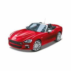 BBurago 1:24 Plus Fiat 124 Spider červená