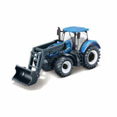 BBurago Farm Traktor New Holland s prednou lyžicou