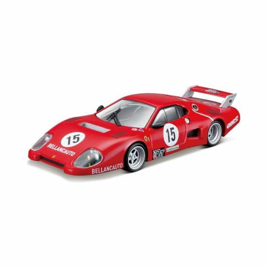 BBurago 1:43 Signature Ferrari 512 BB II 1981 červená