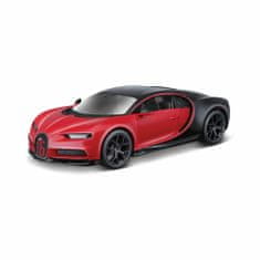 BBurago 1:32 Plus Bugatti Chiron Sport červená