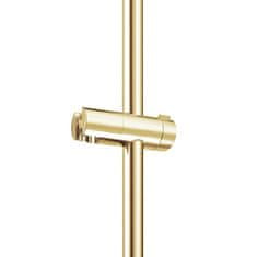 Tutumi Rea príslušenstvo, sprchový stĺp s držiakom ručnej sprchy 70cm, zlatá, REA-P5981