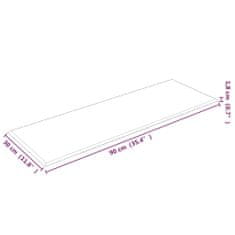 Vidaxl Nástenné panely 12 ks bledosivé 90x30 cm zamat 3,24 m²