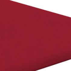 Vidaxl Nástenné panely 12 ks vínovo-červené 30x30 cm zamatové 1,08 m²