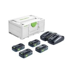 Festool 577104 napájacia sada SYS 18V 4x4,0/TCL 6 DUO