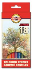 KOH-I-NOOR súprava pasteliek JUMBO/Krajina 18 ks