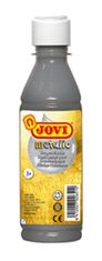 JOVI temperová farba 250ml vo fľaši strieborná