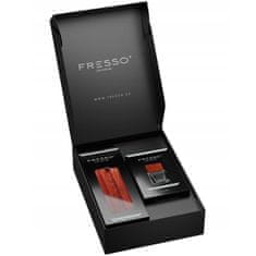 FRESSO  Mini GIFT BOX parfém a závesná vôňa do interiéru - Snow Pearl