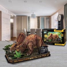 CubicFun 3D puzzle National Geographic: Triceratops 44 dielikov