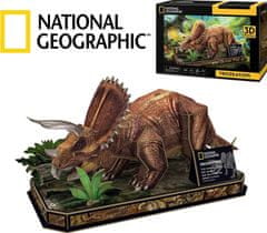 CubicFun 3D puzzle National Geographic: Triceratops 44 dielikov