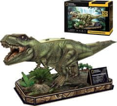 CubicFun 3D puzzle National Geographic: Tyrannosaurus Rex 52 dielikov