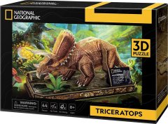 CubicFun 3D puzzle National Geographic: Triceratops 44 dielikov