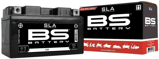 BS-BATTERY továrni aktivovaná motocyklová batéria BT12B-4 (YT12B-4) SLA