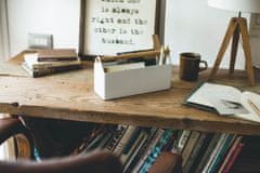 Yamazaki Home - Tosca Pen and Letter Stand - veľký stolový organizér, biely