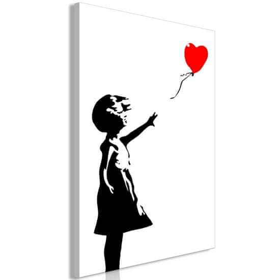Artgeist Obraz - Dievčatko s balónom 40x60
