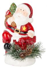 MAGIC HOME Santa s čečinou, LED, terakota