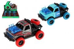 Teddies Auto Off-Road plast 11x7cm na batérie so svetlom, zvukom na spätné natiahnutie