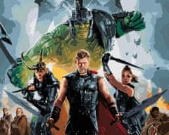 ZUTY Diamantové maľovanie - PLAGÁT THOR RAGNAROK 40x50 cm NO