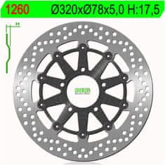 NG brzdový kotúč 1260