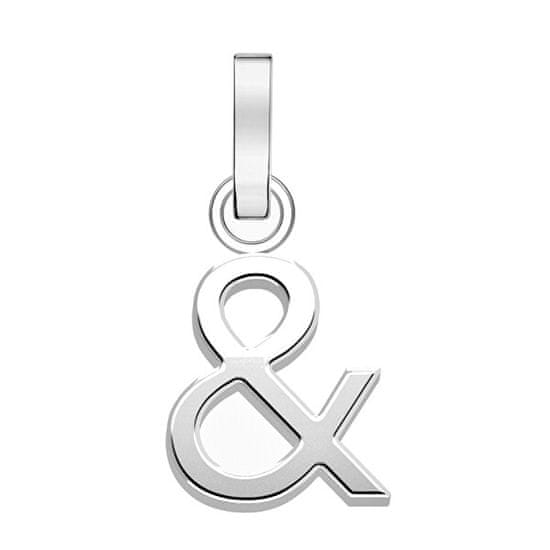 Rosefield Oceľový prívesok "&" The Pendant PE-Silver-Ampersand