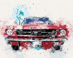 ZUTY Diamantové maľovanie - AUTO MUSTANG 40x50 cm NO