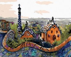 ZUTY Diamantové maľovanie - PARK GÜELL V BARCELONE 40x50 cm NO