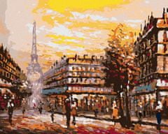 ZUTY Diamantové maľovanie - RUŠNÁ ULICA V PARÍŽI 40x50 cm NO