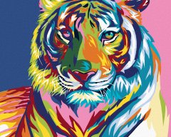 ZUTY Diamantové maľovanie - TIGER 40x50 cm NO