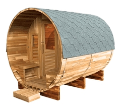 Gerda Fínska sudová sauna s kanadnského cédru180 x 240 na elektrickú pec