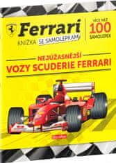 FERRARI, vozy Scuderie - Kniha samolepek