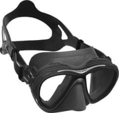 Cressi Potápačská maska Quantum, čierna na čiernej