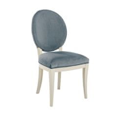 Taranko Rustikálna jedálenská stolička Krzeslo LA-16 - modrá / kašmír Lagos