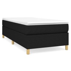 Vidaxl Rám na boxspring posteľ čierny 80x200 cm látka