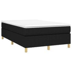 Petromila vidaXL Boxspring posteľ s matracom čierna 120x190 cm látka