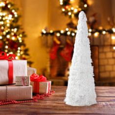 EDANTI Vianočný Stromček Malý Kužeľová Vianočná Dekorácia Led 40 Cm