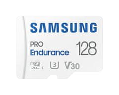 SAMSUNG PRO Endurance/micro SDXC/128GB/100MBps/UHS-I U3/Class 10/+ Adaptér