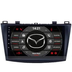 TomiMax 255 Android 12 autorádio Mazda 3 2010-2014