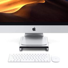 Satechi Hliníkový stojan typu C s rozbočovačom pre monitor Imac, strieborný