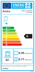 Amica elektrický sporák SS 19 EAW