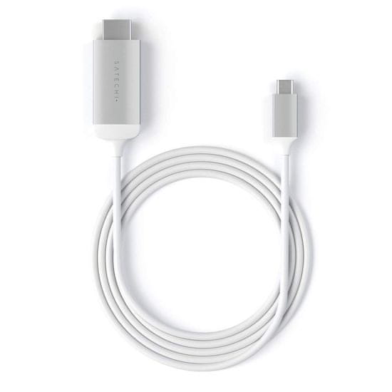 Satechi Kábel USB-C - HDMI 1,8 m 4k 60 Hz, biely, 1,8 m