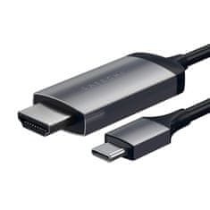 Satechi Kábel USB-C - HDMI 1,8 m 4k 60 Hz, čierny, 1,8 m