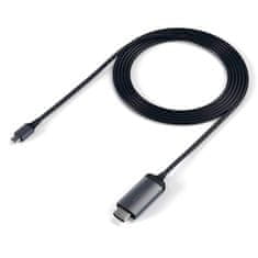 Satechi Kábel USB-C - HDMI 1,8 m 4k 60 Hz, čierny, 1,8 m