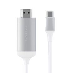 Satechi Kábel USB-C - HDMI 1,8 m 4k 60 Hz, biely, 1,8 m