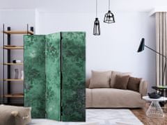 Artgeist Paraván - Smaragdová pamäť 135x172 plátno na drevenom ráme obojstranná potlač